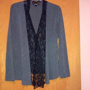 A,Byer  Open Front Cardigan Size M.